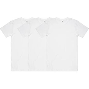 KNR Blank T-Shirts for Men – Premium 3-Pack Cotton Crewneck Tees,True to Size, Perfect for Casual Wear