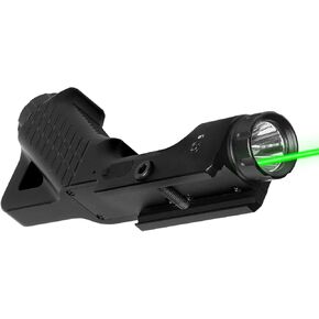 Green Laser Sight with 1000 Lumens Flashlight Compatible with M-Lok and Picatinny Rail with Strobe Function
