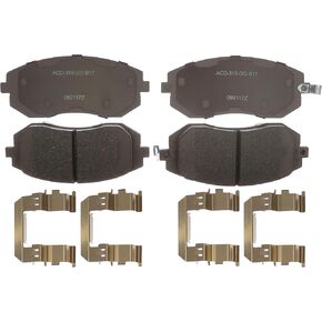 ACDelco Silver 14D929CHF1 Ceramic Front Disc Brake Pad Set