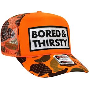 Bored & Thirsty Foam Snapback Trucker Hat Collection