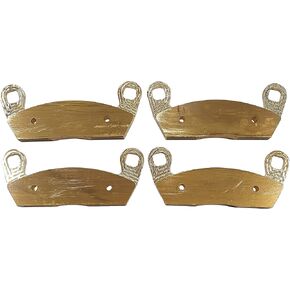 Brass Brake Pads (2 Pair) compatible with Polaris 2205949, 2209279, 2203747, 2208161, 2208078, 2208701, 2208933, 1911228
