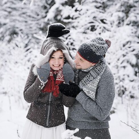Cierto Winter Gloves for Women & Men | Convertible Fingerless Gloves for Cold Weather,Womens Warm Knit Mittens… in Kuwait