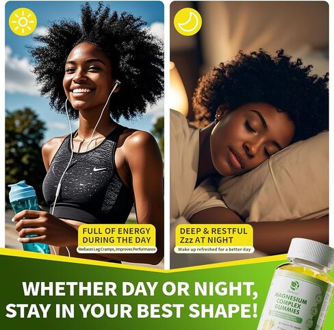 علكة جليسينات المغنيسيوم 500 مجم | في شكل مركب ثلاثي من جليسينات المغنيسيوم والتورات والسيترات - مكمل المغنيسيوم مع الكالسيوم والزنك وD3 وK2 للمناعة والراحة - 60 قطعة in Kuwait