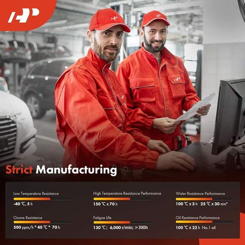 حزام محرك أفعواني A-Premium 38920PZDA01 متوافق مع Honda Element 2003-2011 L4 2.4L in Saudi Arabia