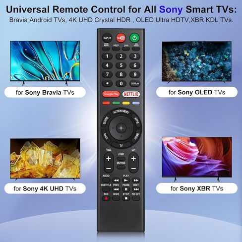 Universal Replacement for Samsung-Smart-TV-Remote, New Upgrade Infrared for Samsung Remote Control, with Netflix,Prime Video,Hulu Buttons in Kuwait