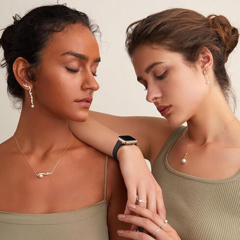 حزام WJK متوافق مع أساور ساعة Apple للنساء 40 مم 41 مم 42 مم 44 مم 45 مم 46 مم 38 مم SE 49 مم، حزام جلدي رفيع متوافق مع أساور iWatch للنساء سلسلة Ultra 2 10 9 8 7 6 5 4 3 2 1 in Kuwait