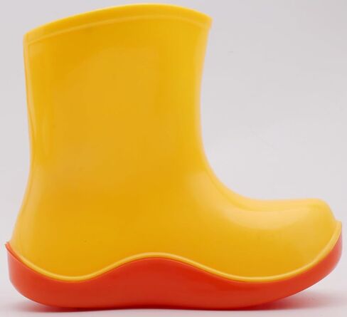 QIETION Kids Rain Boots, Toddler Rain Boots Waterproof Rubber Easy-On Kids Rain Boots for Girls and Boys in Saudi Arabia