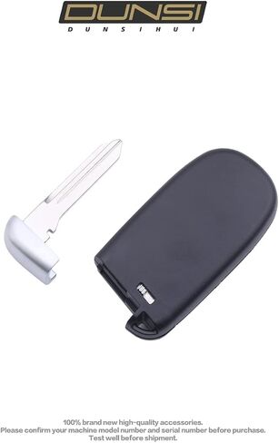 DUNSIHUI M3N-40821302 مفتاح السيارة فوب بدون مفتاح 68143502AA التحكم عن بعد 433MHZ 3 أزرار استبدال المركبات لـ 2014-2019 Grand Cherokee Key Fob 68143502 in Kuwait