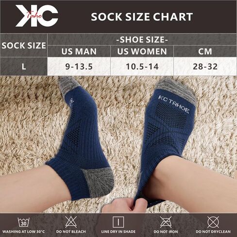 Anti-odor Low Cut Ankle Socks For Men & Women (4 Pairs) Cushioned Arch Support Socks in Kuwait