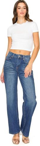 جينز WAX JEAN للسيدات الصغار فضفاض وواسع الساق in Saudi Arabia
