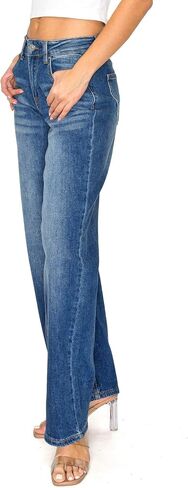 جينز WAX JEAN للسيدات الصغار فضفاض وواسع الساق in Saudi Arabia
