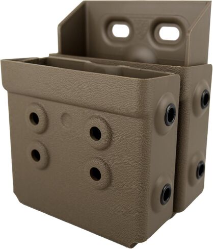 حافظة Zero9 Holsters Model 4047 ذات الأصفاد المزدوجة مع Molle Loks - ASP Sentry - أسود سادة in Kuwait