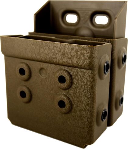 حافظة Zero9 Holsters Model 4047 ذات الأصفاد المزدوجة مع Molle Loks - ASP Sentry - أسود سادة in Kuwait