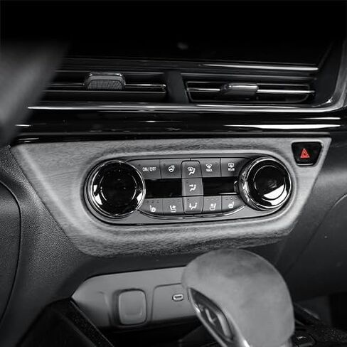 YOUTOOCAR Red Interior Air Conditioning Button Panel Cover Trim Car Compatible with Chevrolet Trax 2024-2025 Accessories in Kuwait