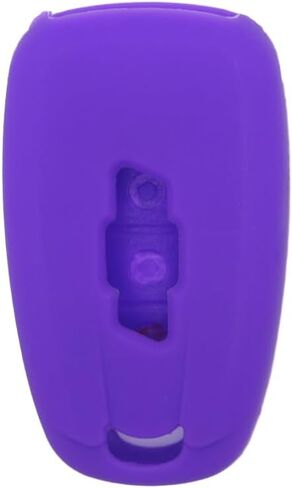 SEGADEN Silicone Cover Protector Case Holder Skin Jacket Compatible with Chevrolet 5 Button Smart Remote Key Fob 4+1 BTN CV4619 Deep Purple in Kuwait