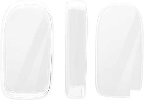 OFFCURVE Transparent Key Fob Cover for Dodge Key Fob Case for Dodge Charger Challenger Dart Journey Durango Grand Caravan RAM Chrysler 200 300 Smart Key Car Accessories Key Protector, Black in Saudi Arabia