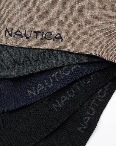 Nautica Men's Dress Socks - Solid Crew Socks (10 Pack) in Saudi Arabia