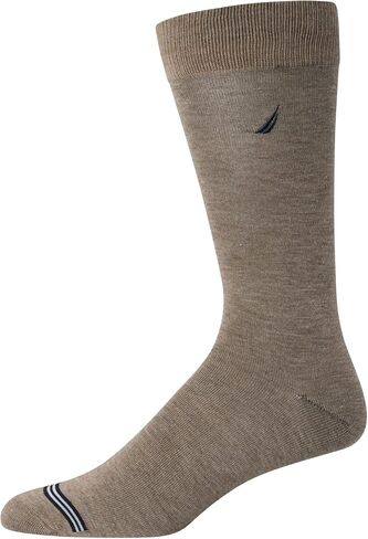 Nautica Men's Dress Socks - Solid Crew Socks (10 Pack) in Saudi Arabia
