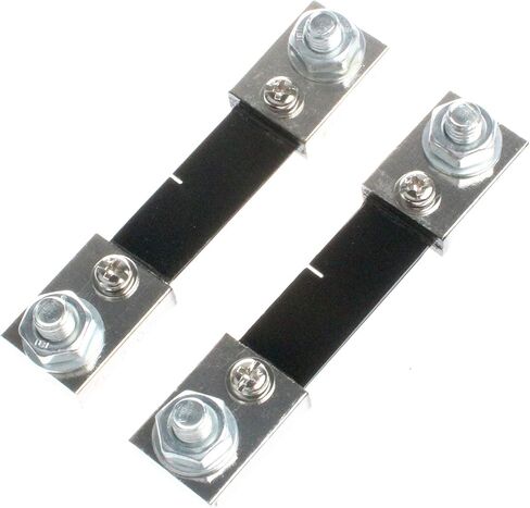 NOYITO 100 أمبير 75 مللي فولت مقاوم تحويل معدني تحويلة خارجية لمقياس التيار الكهربائي التناظري (عبوة من 2) in Kuwait