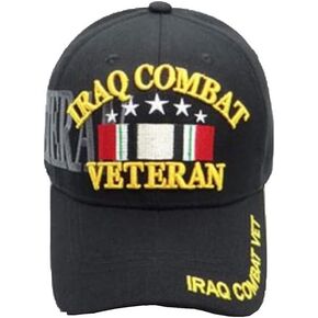 Iraq Combat Veteran Baseball Cap (Black)