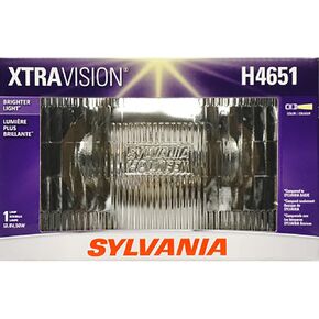 SYLVANIA - H4651 XtraVision Sealed Beam Headlight - Halogen Headlight Replacement Delivers More Downroad Visibility (Contains 1 Bulb)
