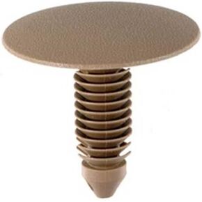 25 Headliner Retainer Tan Nylon For GM 15944588