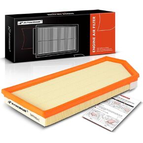 A-Premium Engine Air Filter Compatible with Mercedes-Benz E450 2021-2023, E53 AMG 2019-2022, GLE450 2020-2023, GLE53 AMG, S450L, S500, S580e, GLS450, AMG GT 43, AMG GT 53, CLS450, CLS53 AMG, 3.0L