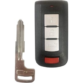 لـ 2008-2017 ميتسوبيشي أوتلاندر مفتاح التحكم عن بعد الذكي بدون مفتاح فوب OUC644M-KEY-N، بواسطة AUTOKEYMAX (مفرد)