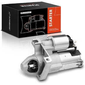 A-Premium Starter Motor Compatible with Buick Terraza 06-07 & Chevrolet Uplander 06-08 & Pontiac Montana 06-08 & Saturn Relay 06-07, V6 3.9L, 12V 1.2KW 9-Teeth Clockwise, Replace# 89017761, 8000063
