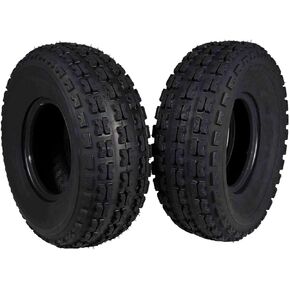 GAOMON AT22x7-10-4PR ATV Tires, All Terrain ATV UTV Mud Trail Tires(Set of 2, Tubeless)