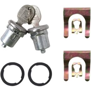 Pack of 2 Door Lock Cylinder Set for Chevrolet Corvette 1960-1982
