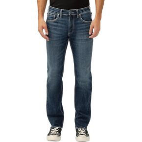 Silver Jeans Co. Men's Allan Slim Fit Straight Leg Jeans