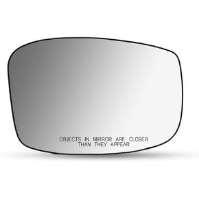 Left Driver Side Heated Mirror Glass Replacement For Honda Odyssey 2018 2019 - Mirror Convex Side Mirror Glass With Rear Holder