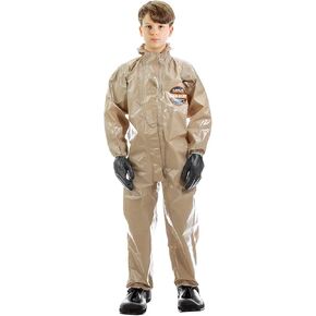 MIRA SAFETY Suit Disposable Protective Coverall with Hood and Elastic Cuff Size (YS)