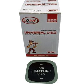 Lotus Universal Tire Repair Patches (2-1/4" Square)