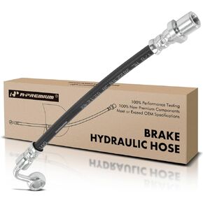 A-Premium Rear Driver or Passenger Outer Brake Hydraulic Hose Compatible with Select Subaru Models - Legacy 1999-2009, Outback 2000-2004, Baja 2003-2006 - Replace# 26541AE00A, 26541AE000