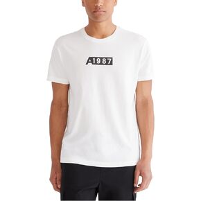 AEROPOSTALE Men's 1987 Box Logo Short Sleeve Tee