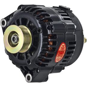 58247 Black Alternator (AD230 165A 6 Groove Pulley OE Hookup PLFS)