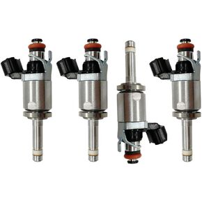Amrxuts 16450-5LA-A01 4pcs 6 Holes Disc Fuel Injectors for Honda 2013-2017 Accord 2015-2017 CRV 2.4L for Acura 2016 2017 ILX 2015-2017 TLX 2.4L 164505LAA01 16010-5LA-305