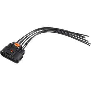 X AUTOHAUX Ignition Coil Connector Wiring Harnesses Replacement for Chevy Cruze 2011-2016 Pigtail Plug No.13355825 Plastic Black