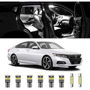 AWALITED 11pcs Camry Interior LED Lights Kit Ultra Bright Map Dome LED Replacement Bulbs for 2012-2021 Toyota Camry all Cab Sizes