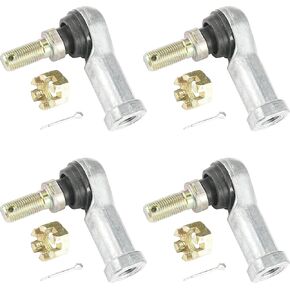 Caltric Two Sets Of Tie Rod End Kit Compatible with Honda Trx300 Trx-300 Fourtrax 300 1988-1996
