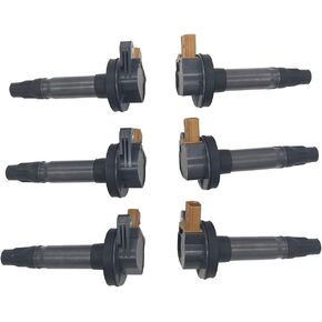 DG549 UF646 6Pcs Ignition Coils Replacement for Expedition Flex Navigator 3.5L Explorer F-150 Taurus Transit MKT MKS 2.0L 3.5L 3.7L 2013-2017 DG-549 C1814 BL3Z-12029-C