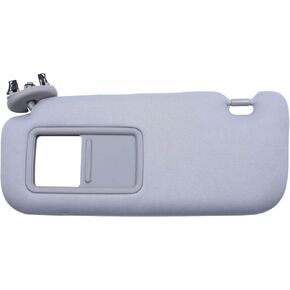 ApplianPar Gray Left Driver Side Sun Visor for Corolla 2007 2008 2009 2010 2011 2012 2013
