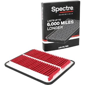 Spectre Essentials Engine Air Filter by K&N: Premium, 50-Percent Longer Life: Fits Select 2002-2012 CHEVY/BUICK/CADILLAC/SATURN/PONTIAC (Malibu, Equinox, Lucerne, DTS, G6, Torrent, Aura, Vue) SPA-2249