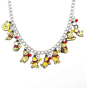 JDHFJFH Necklace Metal Anime Charm Necklace