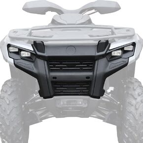 SAUTVS Front Fascia for Can-Am Outlander 500 700 PRO 23-25, Black Combination Front Facia Kit Front Brush Guard Bumper for Can Am Outlander 500 700 PRO 2023 2024 2025 Accessories, Replace #705013201