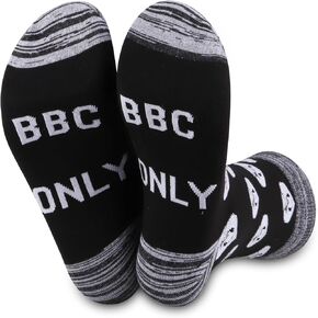JXGZSO Hotwife Gift Queen of Spades Hotwife Socks Swinger Gift Smut Slut Socks Naughter Wife Gift