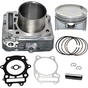 Tupo 82mm اسطوانة المكبس الدائري طوقا الجزء العلوي إعادة بناء عدة متوافقة مع سوزوكي Eiger 400 Eiger400 2002-2007 / سوزوكي King Quad 400 KingQuad400 2008-2018 in Kuwait