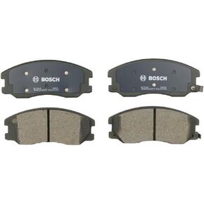 BOSCH BC1264 QuietCast Premium Ceramic Disc Brake Pad Set - Compatible with Select Chevrolet Captiva Sport, Equinox; Pontiac Torrent; Saturn Vue; Suzuki XL-7; FRONT